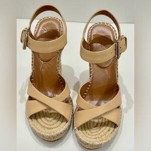 Joie Tan Wedge Sandals